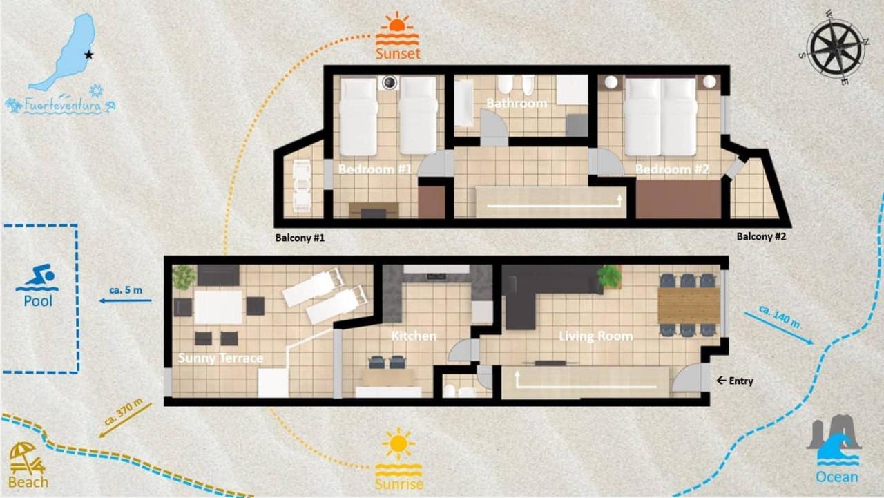 Casita Calma Fuerteventura Villa Caleta De Fuste Dış mekan fotoğraf